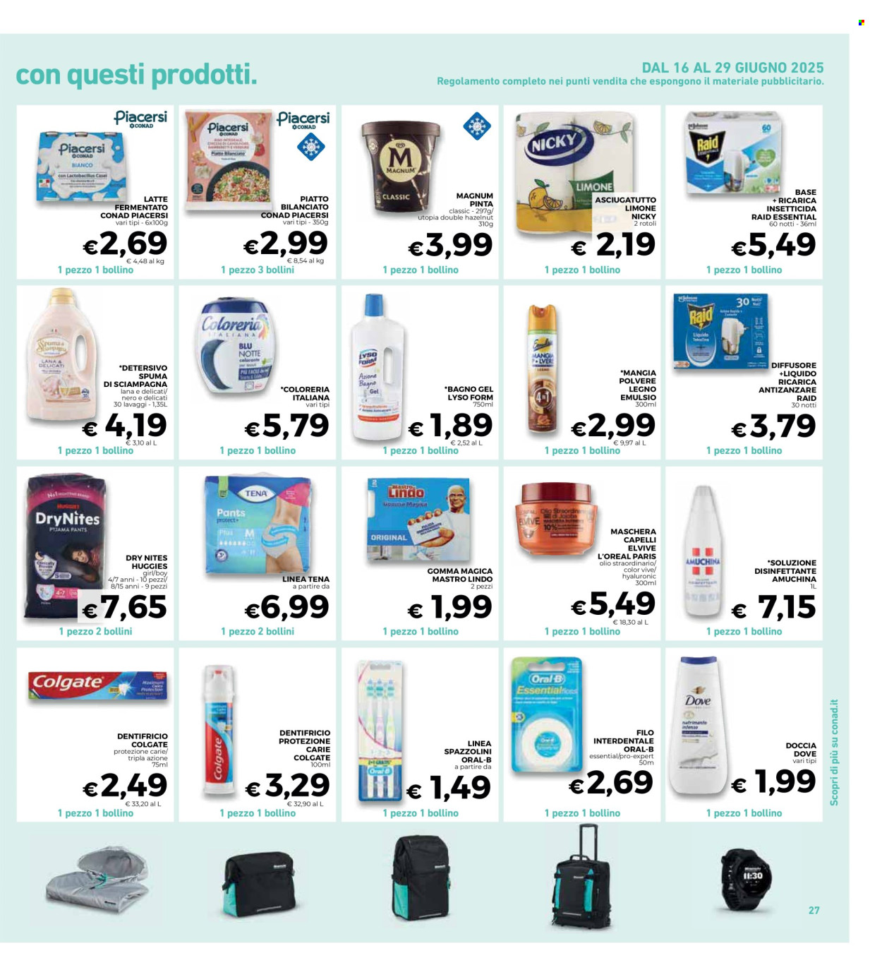 Volantino Conad Superstore - 18/6/2025 - 29/6/2025. Pagina 27