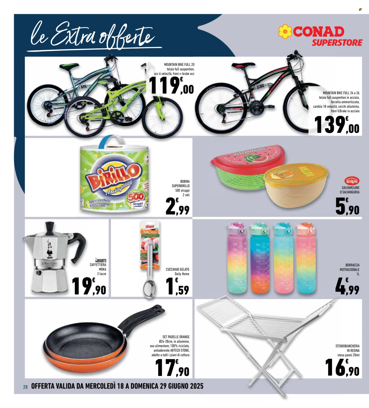 Volantino Conad Superstore - 18/6/2025 - 29/6/2025. Pagina 28