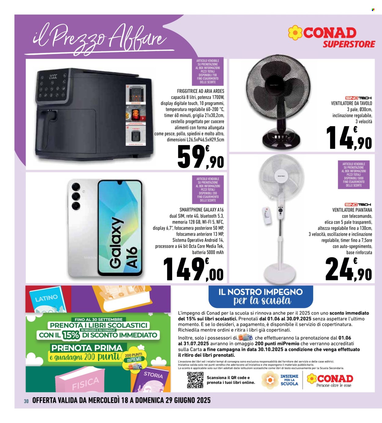 Volantino Conad Superstore - 18/6/2025 - 29/6/2025. Pagina 30