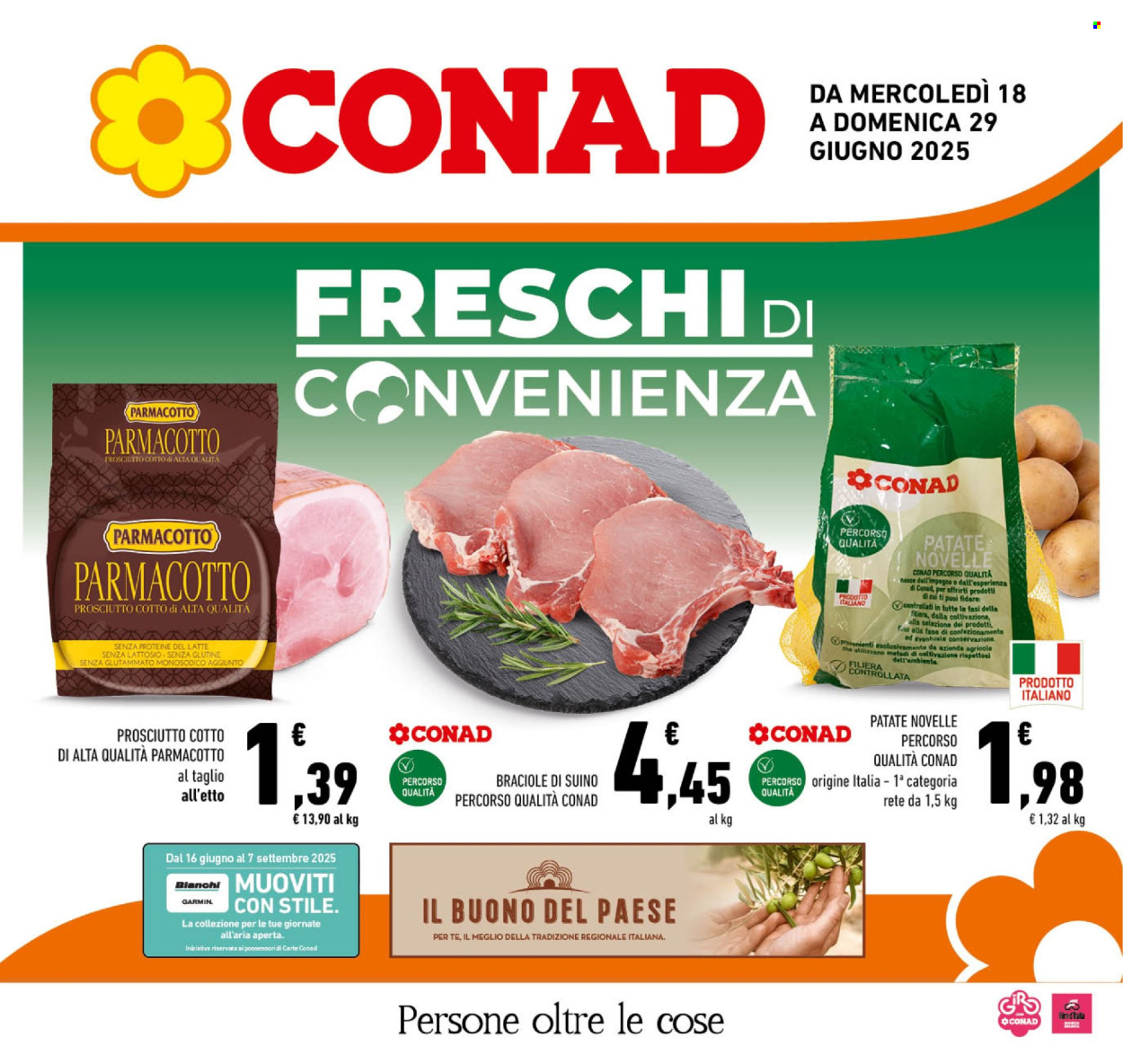 Volantino Conad - 18/6/2025 - 29/6/2025. Pagina 1