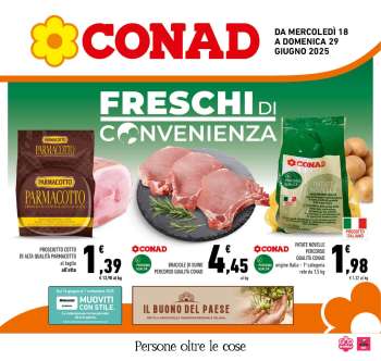 Volantino Conad - 18/6/2025 - 29/6/2025.