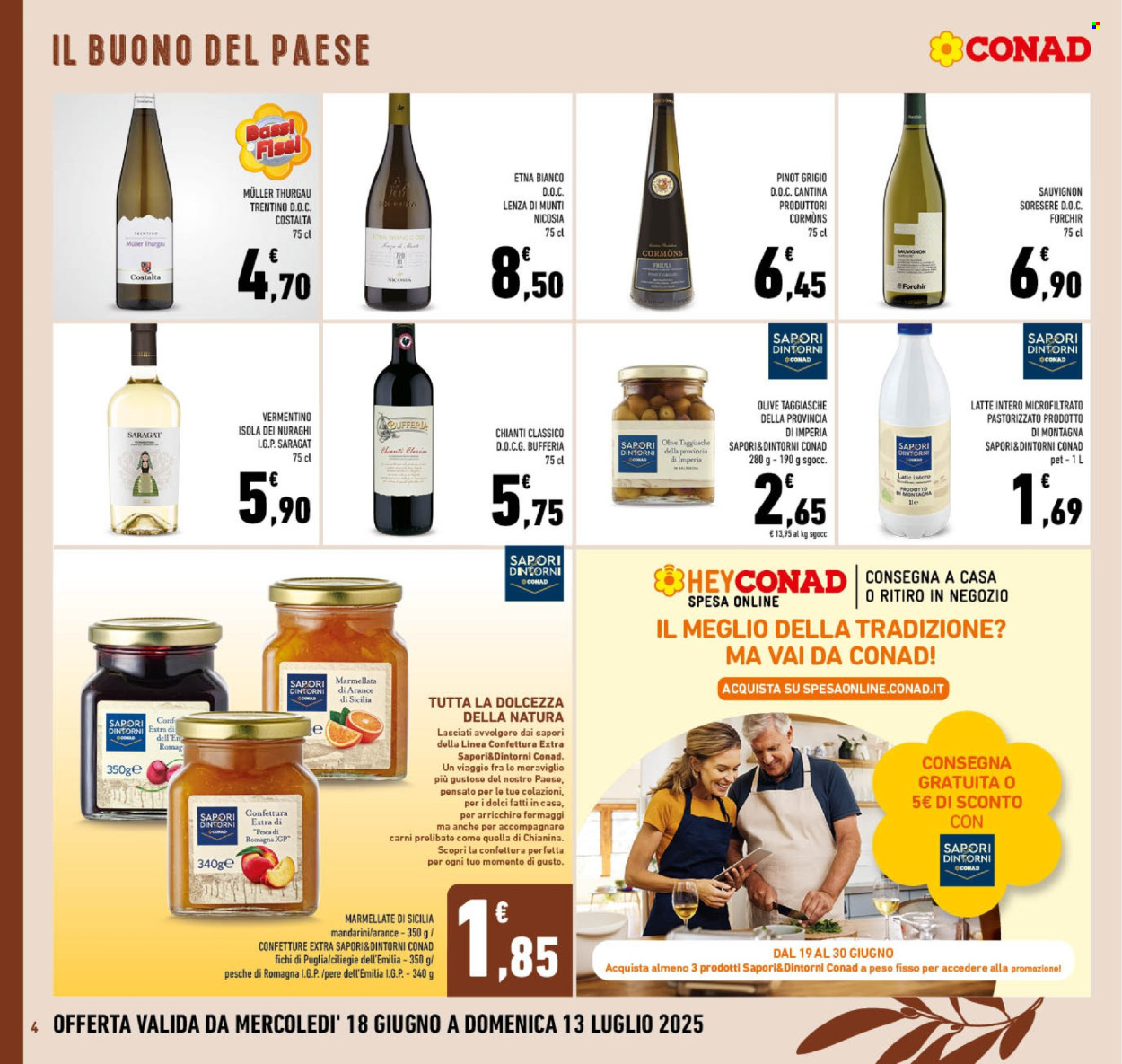 Volantino Conad - 18/6/2025 - 29/6/2025. Pagina 4