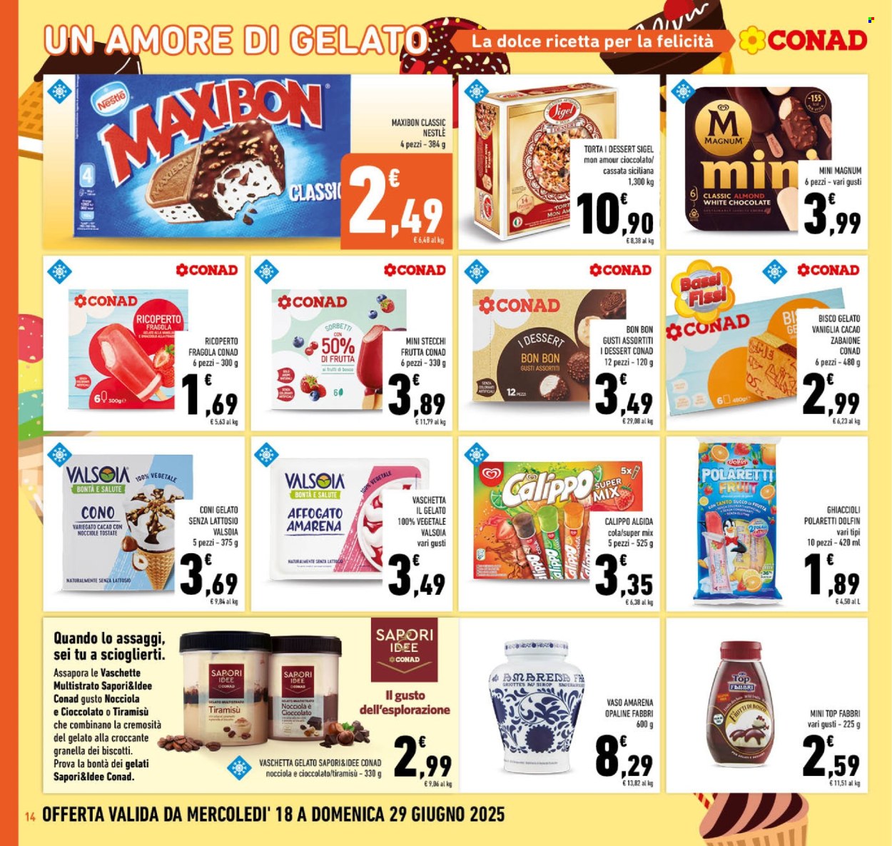 Volantino Conad - 18/6/2025 - 29/6/2025. Pagina 14