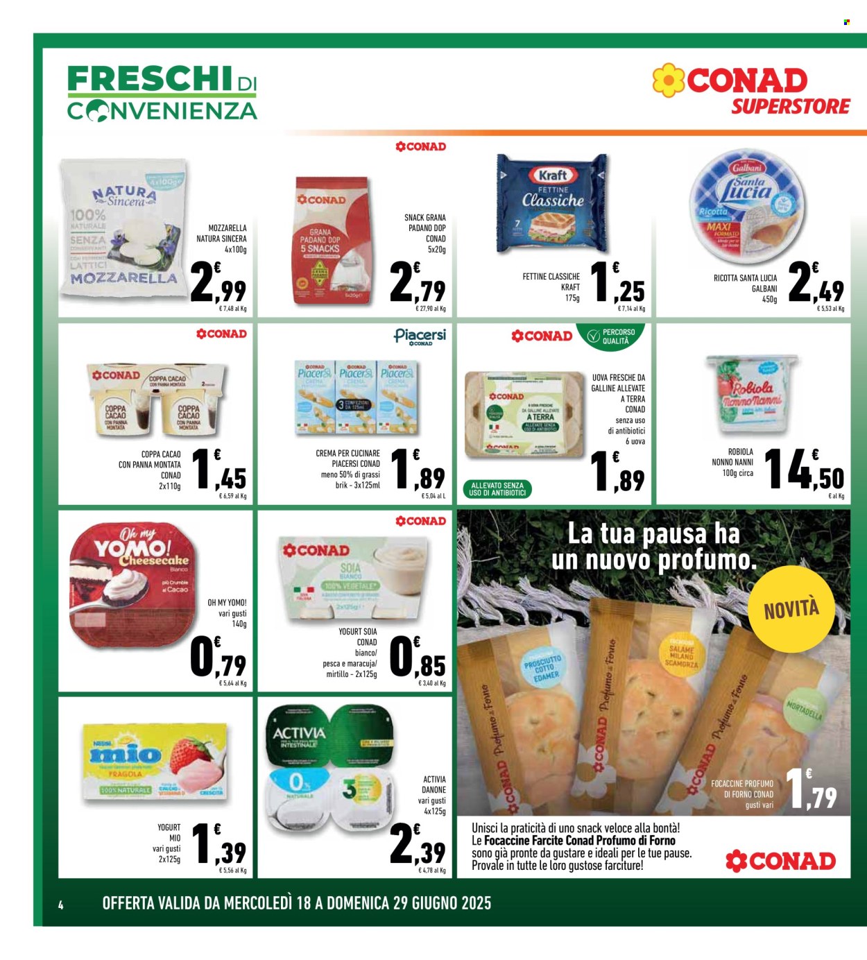 Volantino Conad Superstore - 18/6/2025 - 29/6/2025. Pagina 4