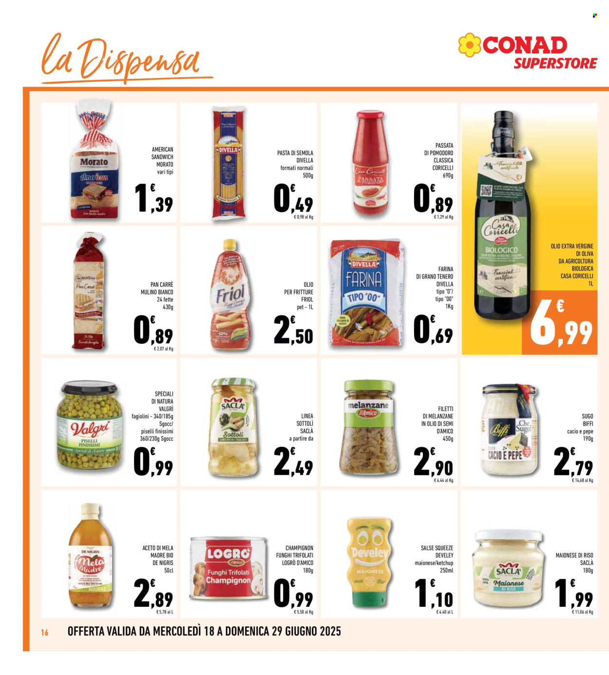 Volantino Conad Superstore - 18/6/2025 - 29/6/2025. Pagina 16