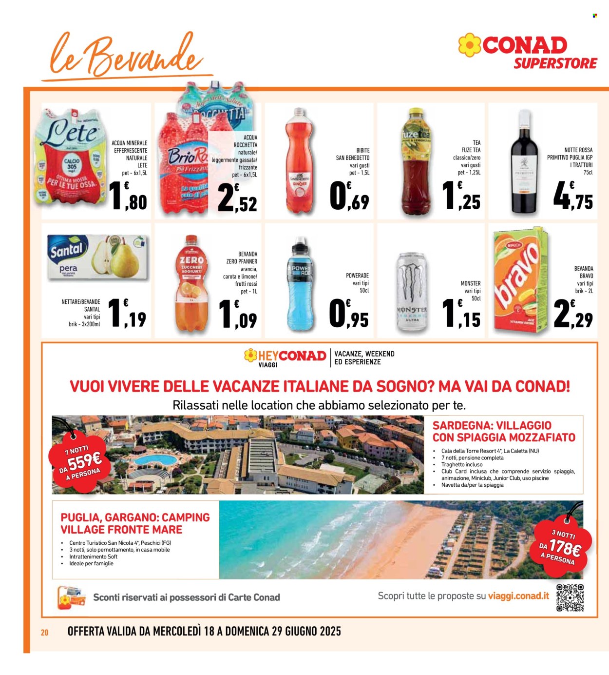 Volantino Conad Superstore - 18/6/2025 - 29/6/2025. Pagina 20