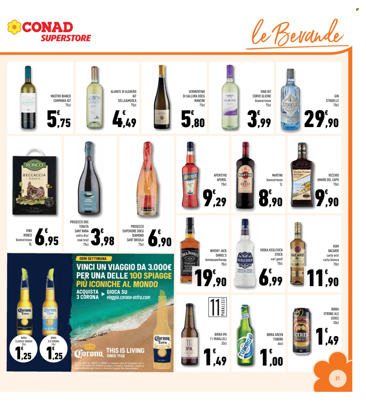 Volantino Conad Superstore - 18/6/2025 - 29/6/2025. Pagina 21