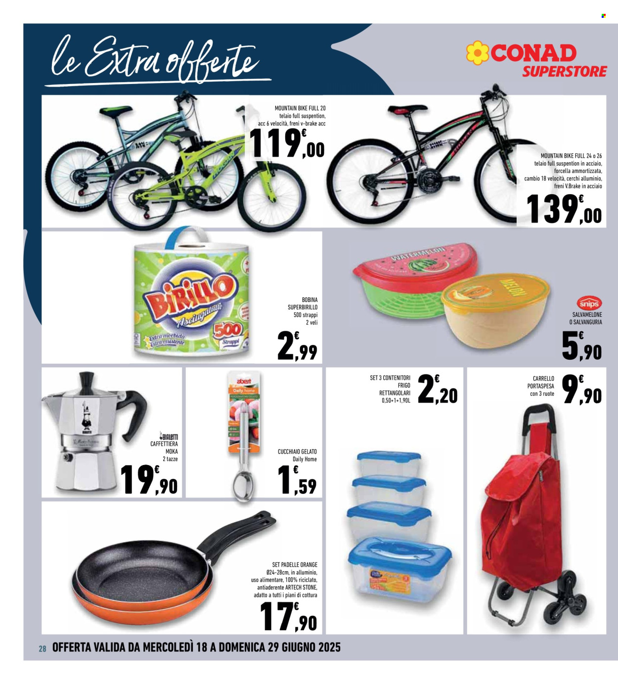 Volantino Conad Superstore - 18/6/2025 - 29/6/2025. Pagina 28