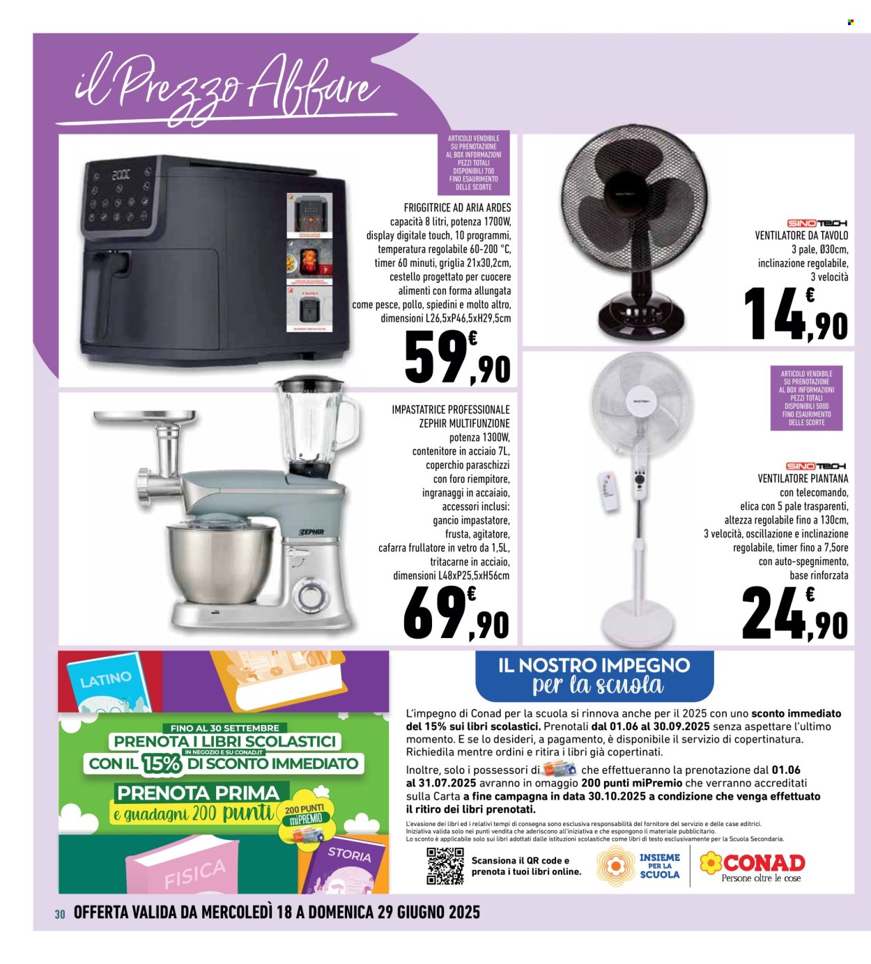Volantino Conad Superstore - 18/6/2025 - 29/6/2025. Pagina 30