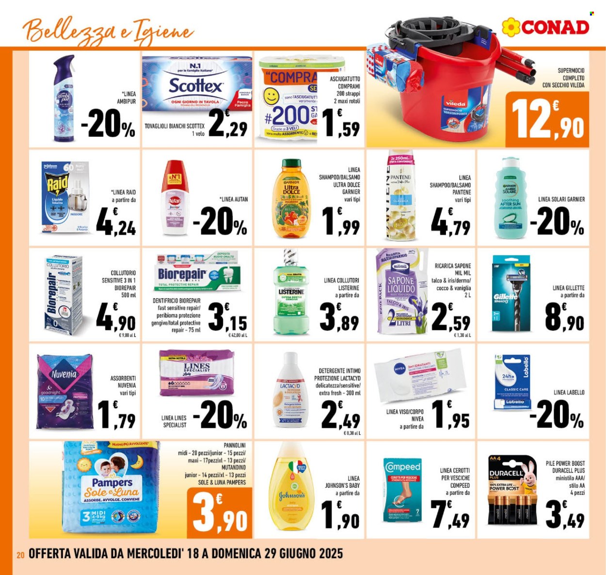 Volantino Conad - 18/6/2025 - 29/6/2025. Pagina 20