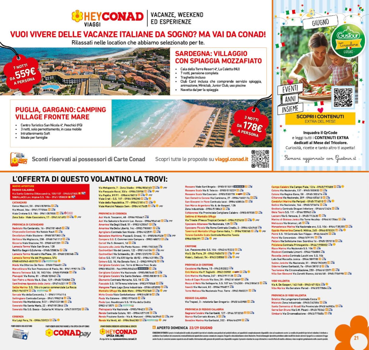 Volantino Conad - 18/6/2025 - 29/6/2025. Pagina 21