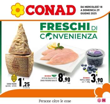 Volantino Conad - 18/6/2025 - 29/6/2025.