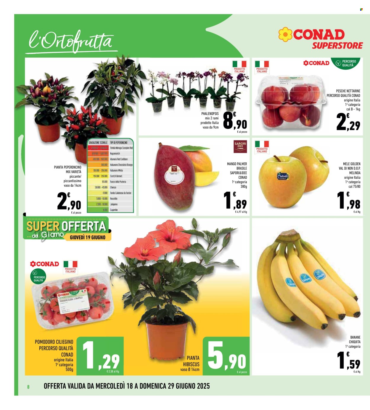 Volantino Conad Superstore - 18/6/2025 - 29/6/2025. Pagina 8