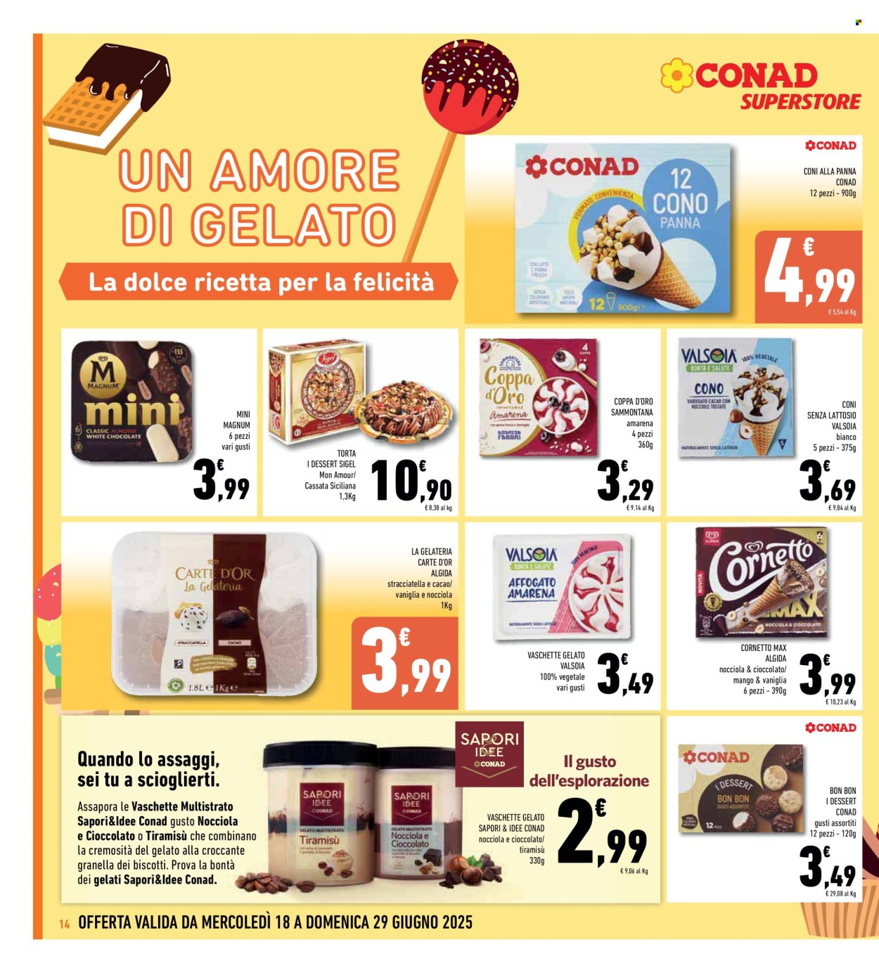 Volantino Conad Superstore - 18/6/2025 - 29/6/2025. Pagina 14