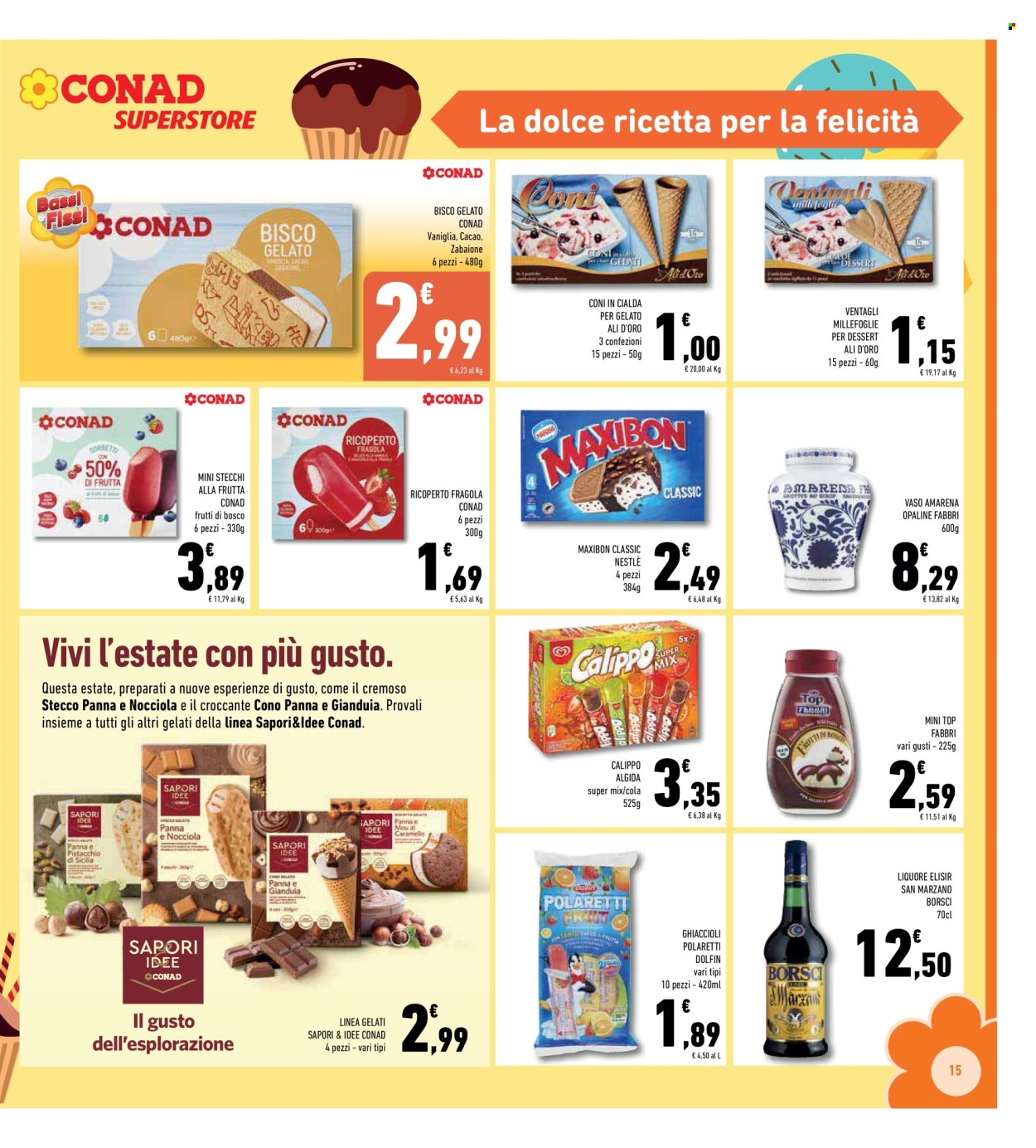 Volantino Conad Superstore - 18/6/2025 - 29/6/2025. Pagina 15