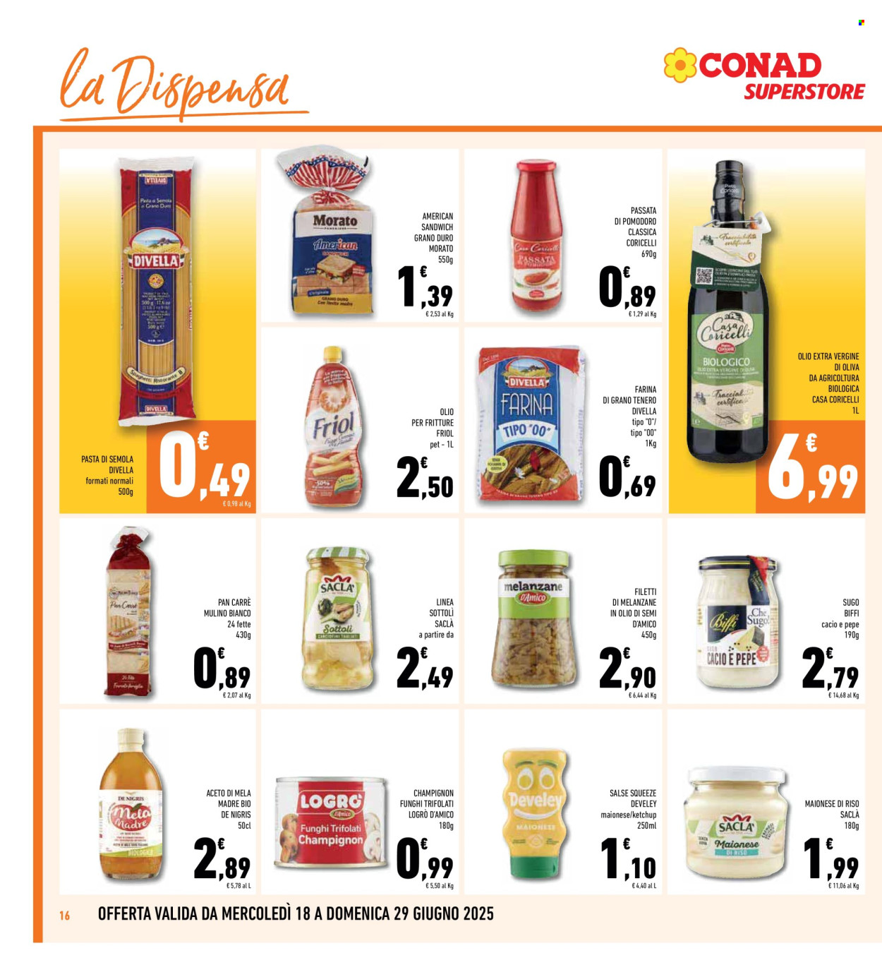 Volantino Conad Superstore - 18/6/2025 - 29/6/2025. Pagina 16