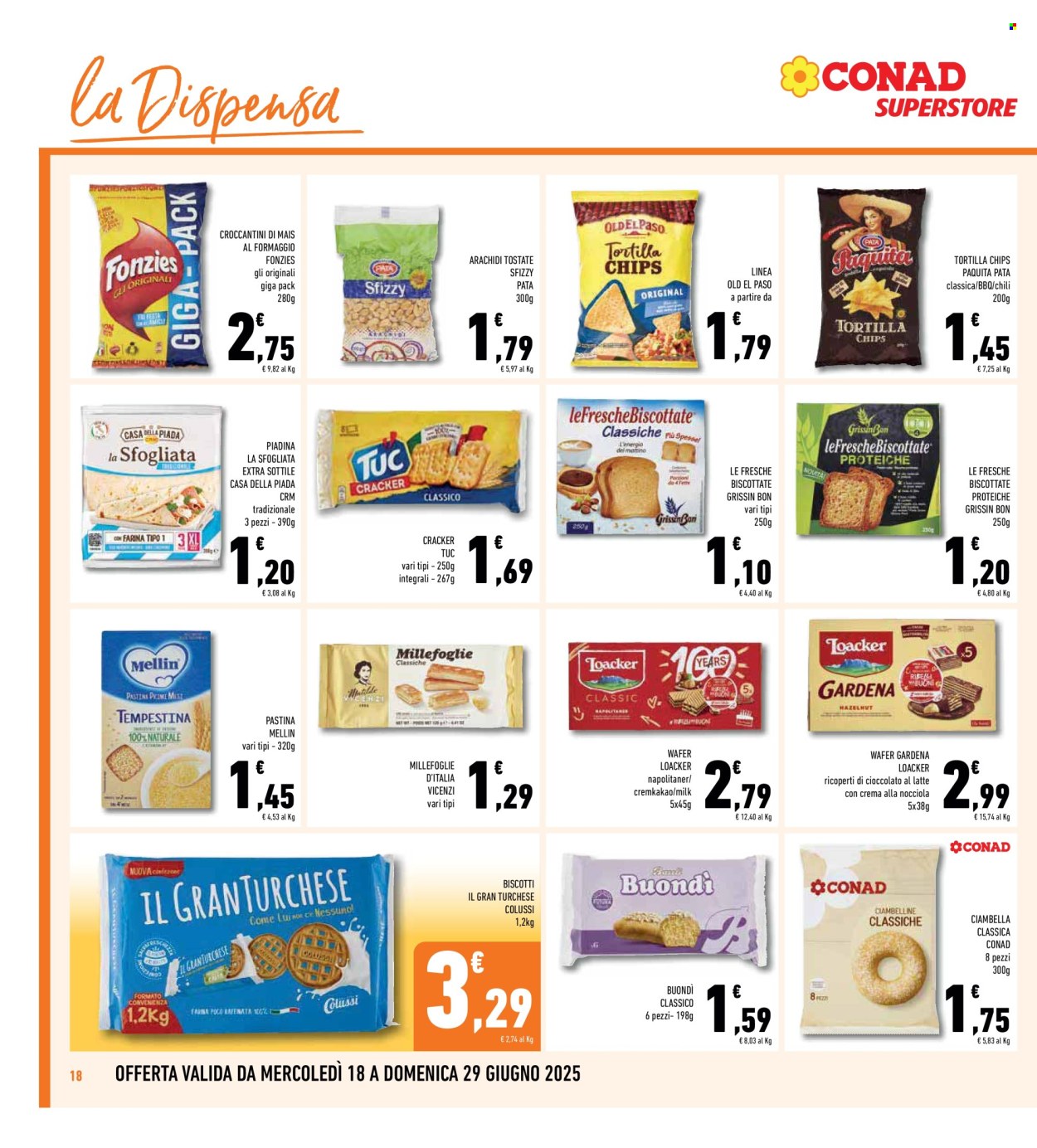 Volantino Conad Superstore - 18/6/2025 - 29/6/2025. Pagina 18