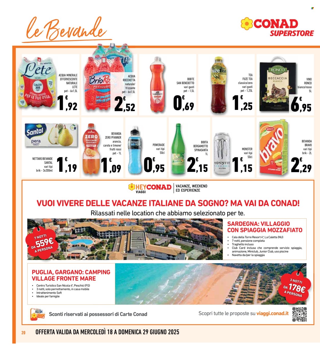 Volantino Conad Superstore - 18/6/2025 - 29/6/2025. Pagina 20
