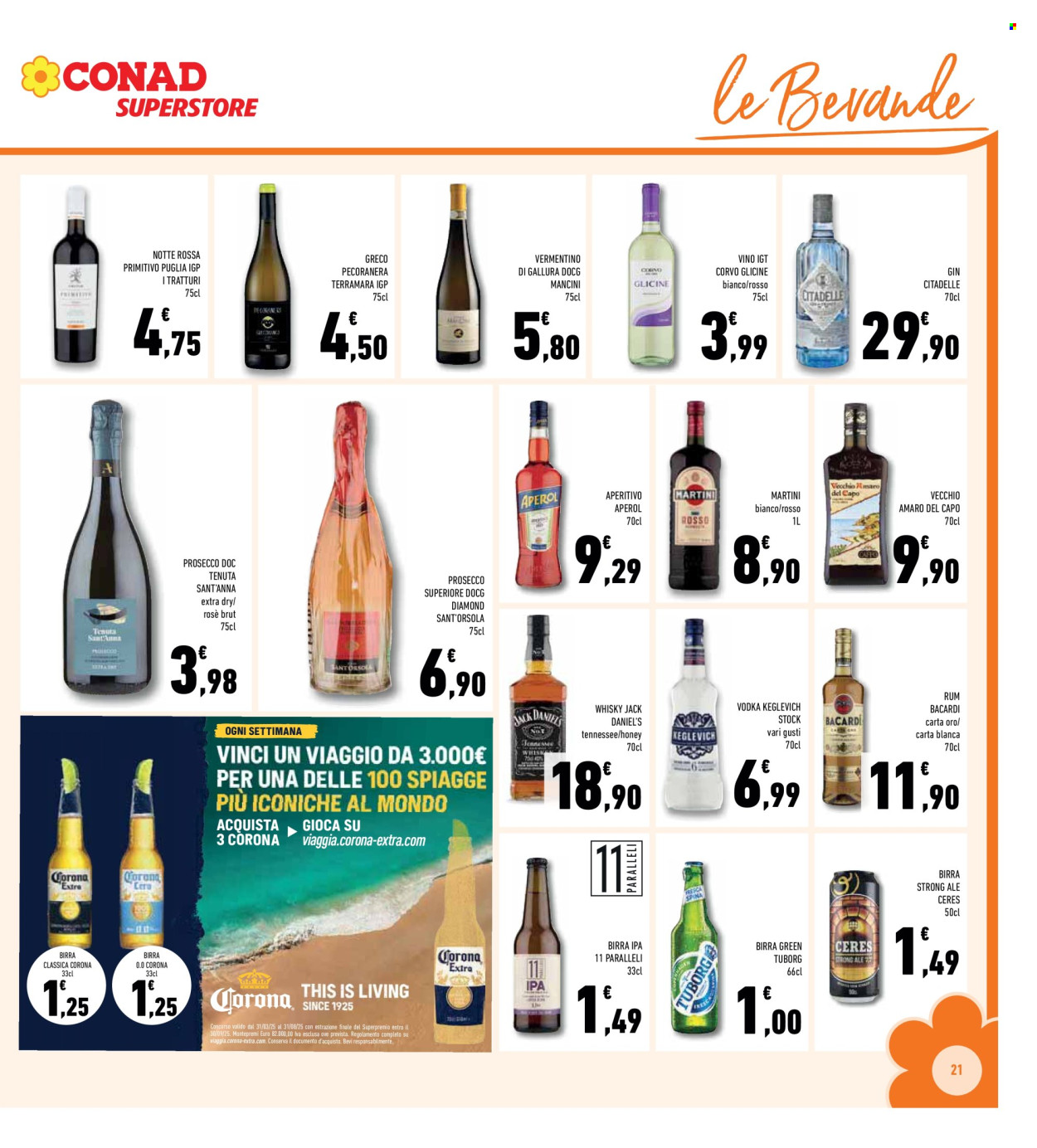 Volantino Conad Superstore - 18/6/2025 - 29/6/2025. Pagina 21