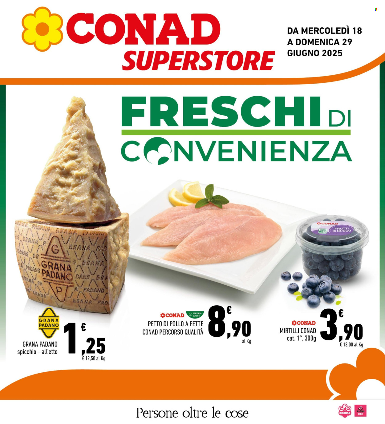 Volantino Conad Superstore - 18/6/2025 - 29/6/2025. Pagina 1