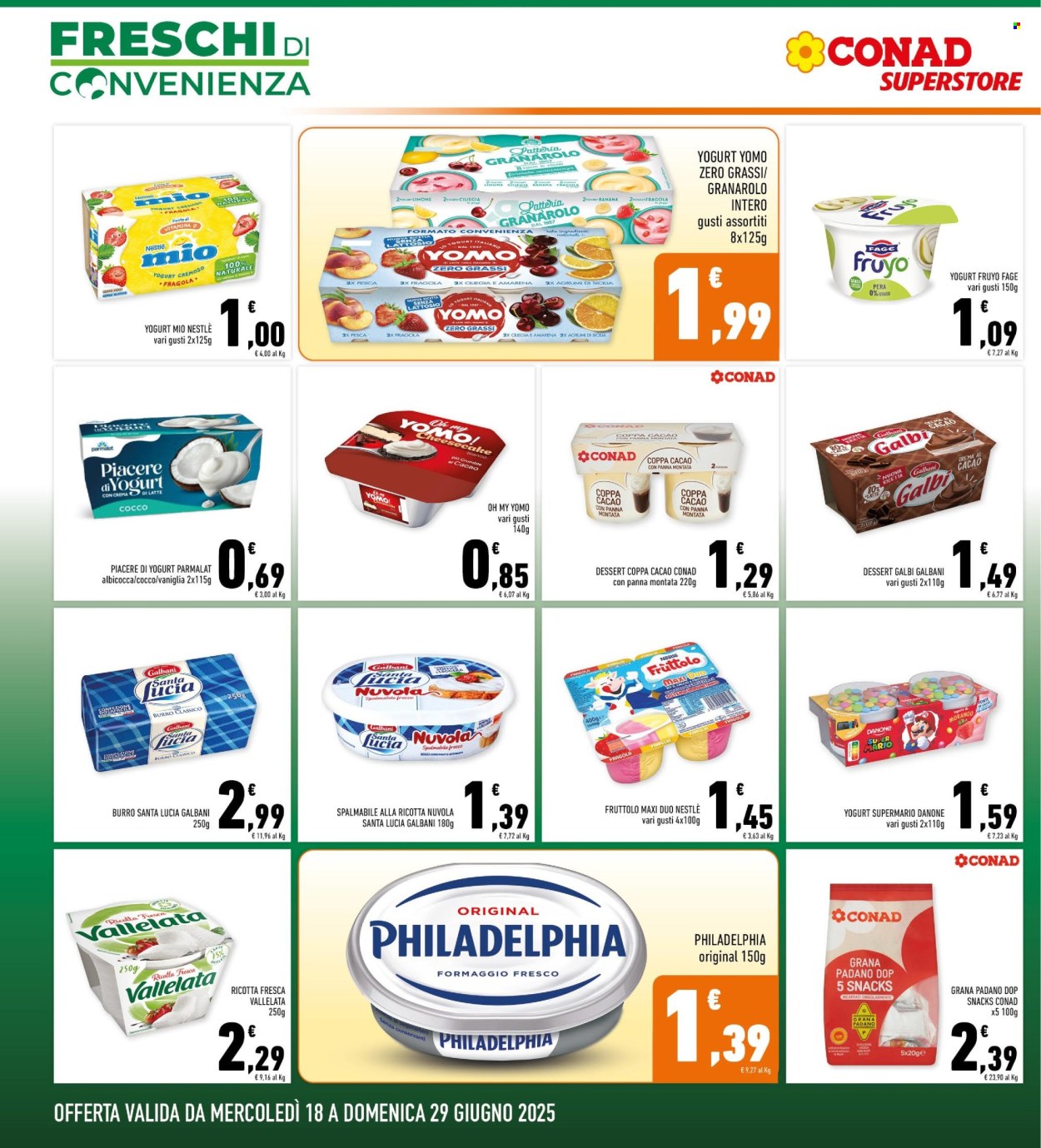 Volantino Conad Superstore - 18/6/2025 - 29/6/2025. Pagina 4