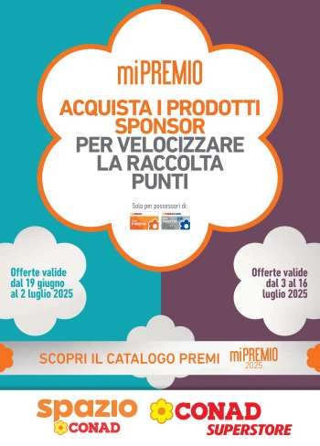 Volantino Conad - 19/6/2025 - 16/7/2025.