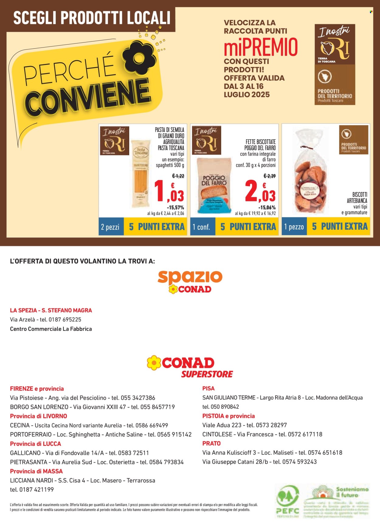 Volantino Conad - 19/6/2025 - 16/7/2025. Pagina 16