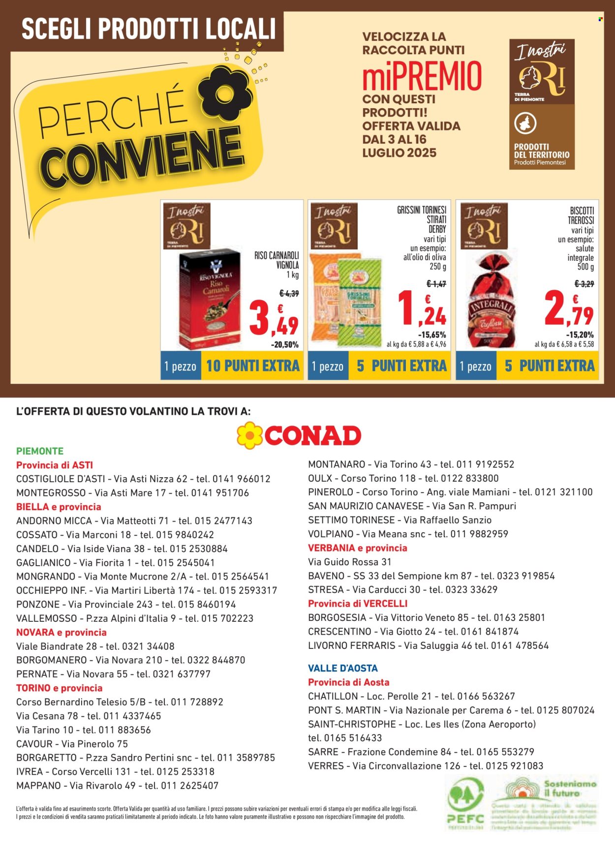 Volantino Conad - 19/6/2025 - 16/7/2025. Pagina 12
