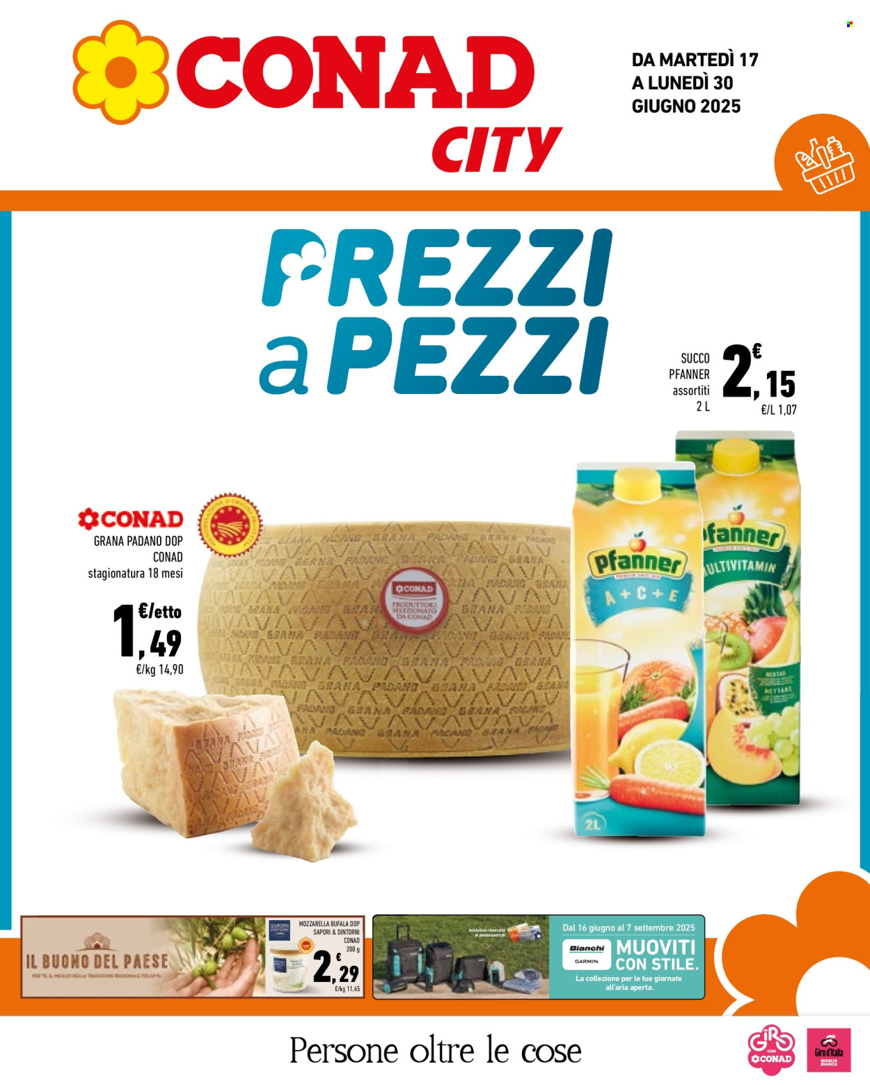 Volantino Conad City - 17/6/2025 - 30/6/2025. Pagina 1
