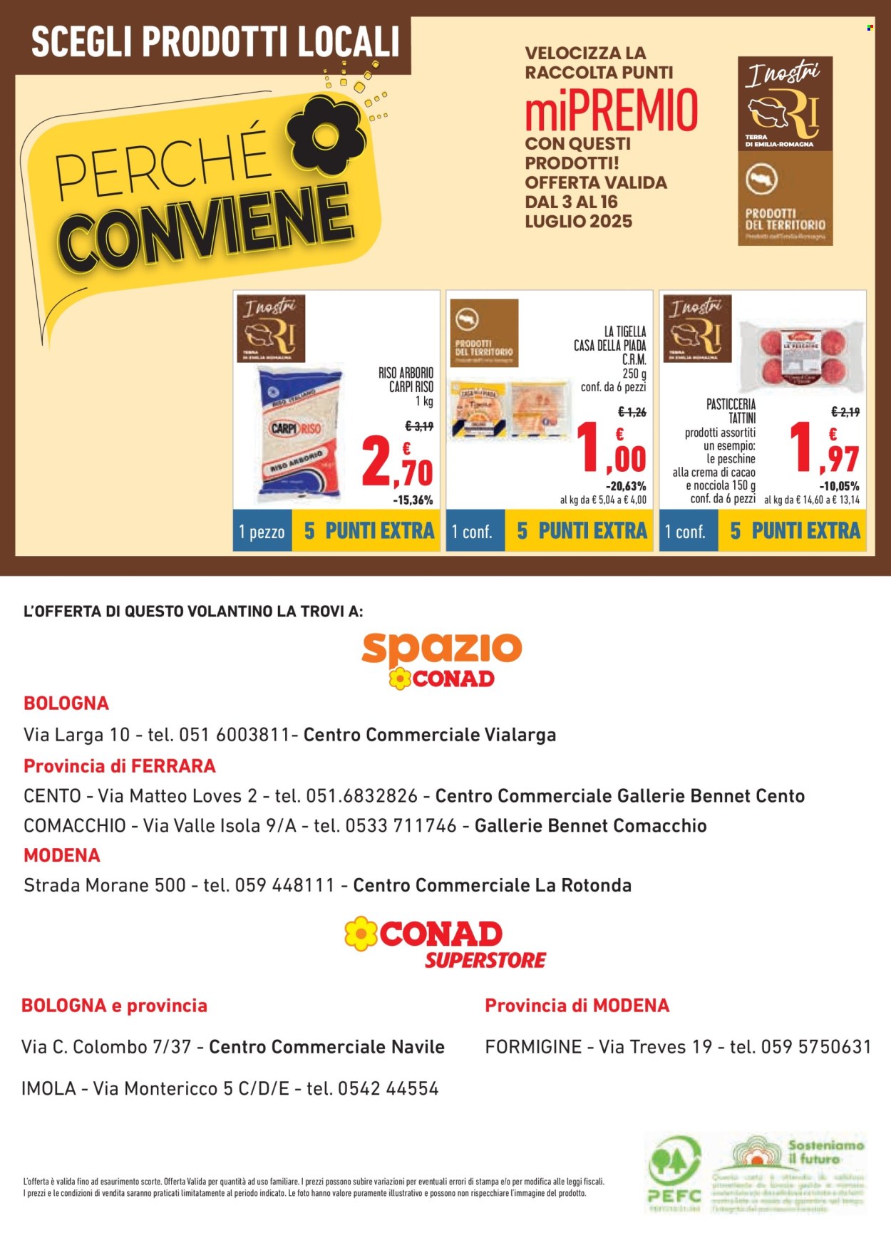 Volantino Conad - 19/6/2025 - 16/7/2025. Pagina 16