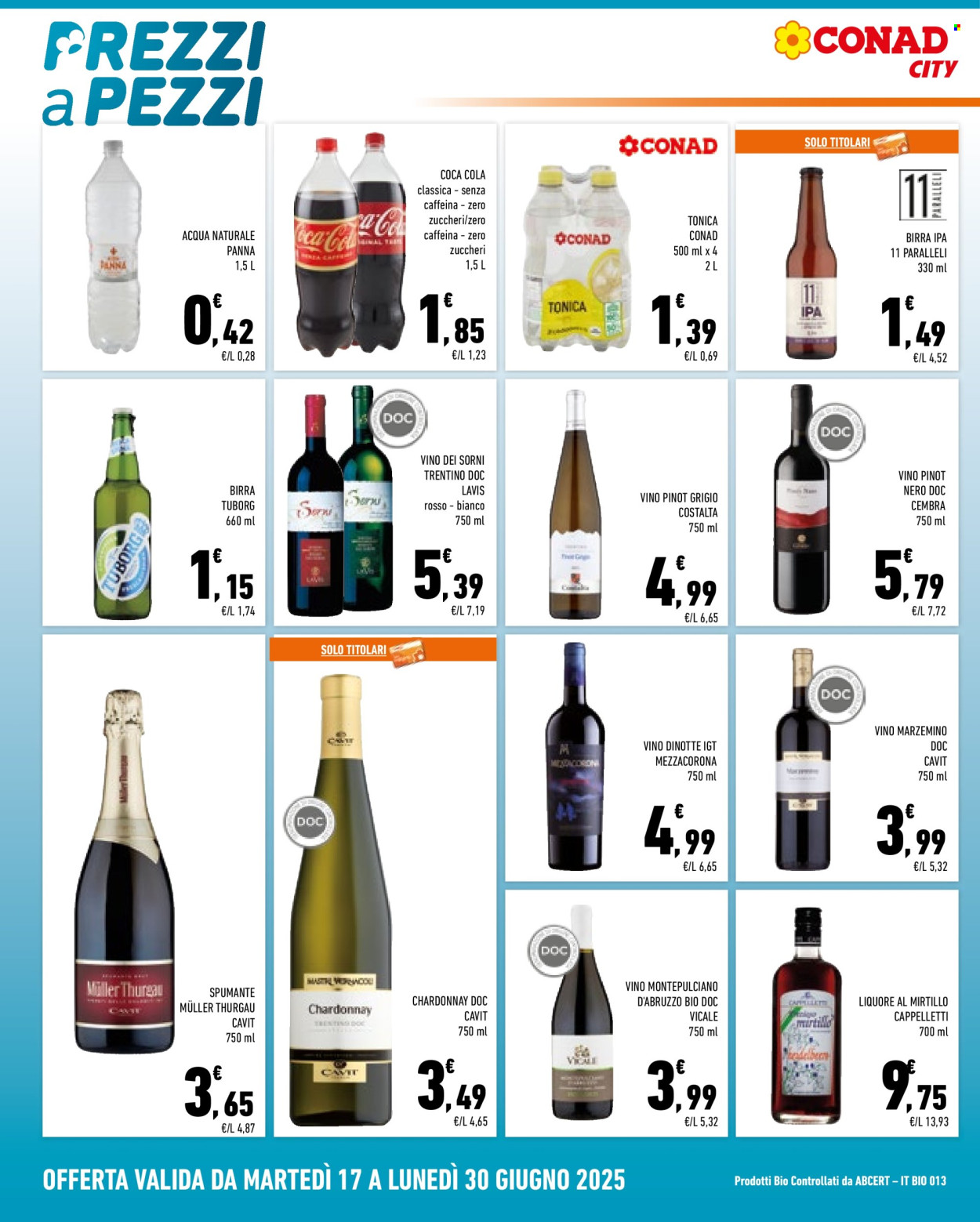 Volantino Conad City - 17/6/2025 - 30/6/2025. Pagina 14
