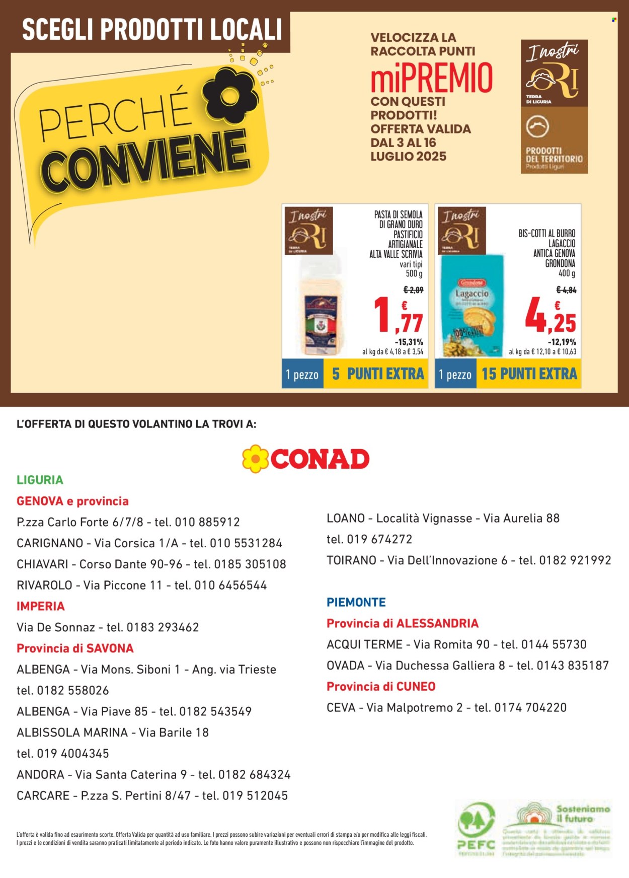 Volantino Conad - 19/6/2025 - 16/7/2025. Pagina 12