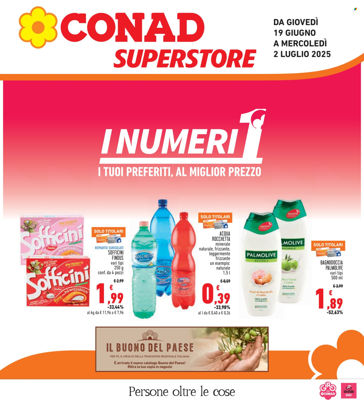 Volantino Conad Superstore - 19/6/2025 - 2/7/2025. Pagina 1
