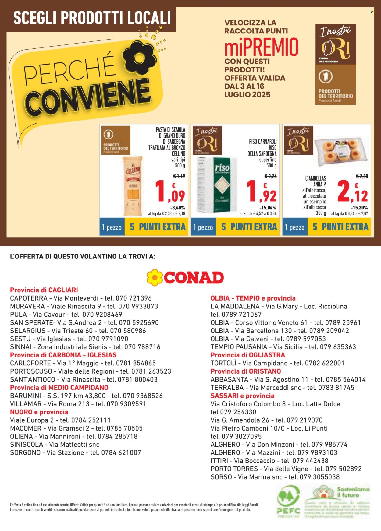 Volantino Conad - 19/6/2025 - 16/7/2025. Pagina 12