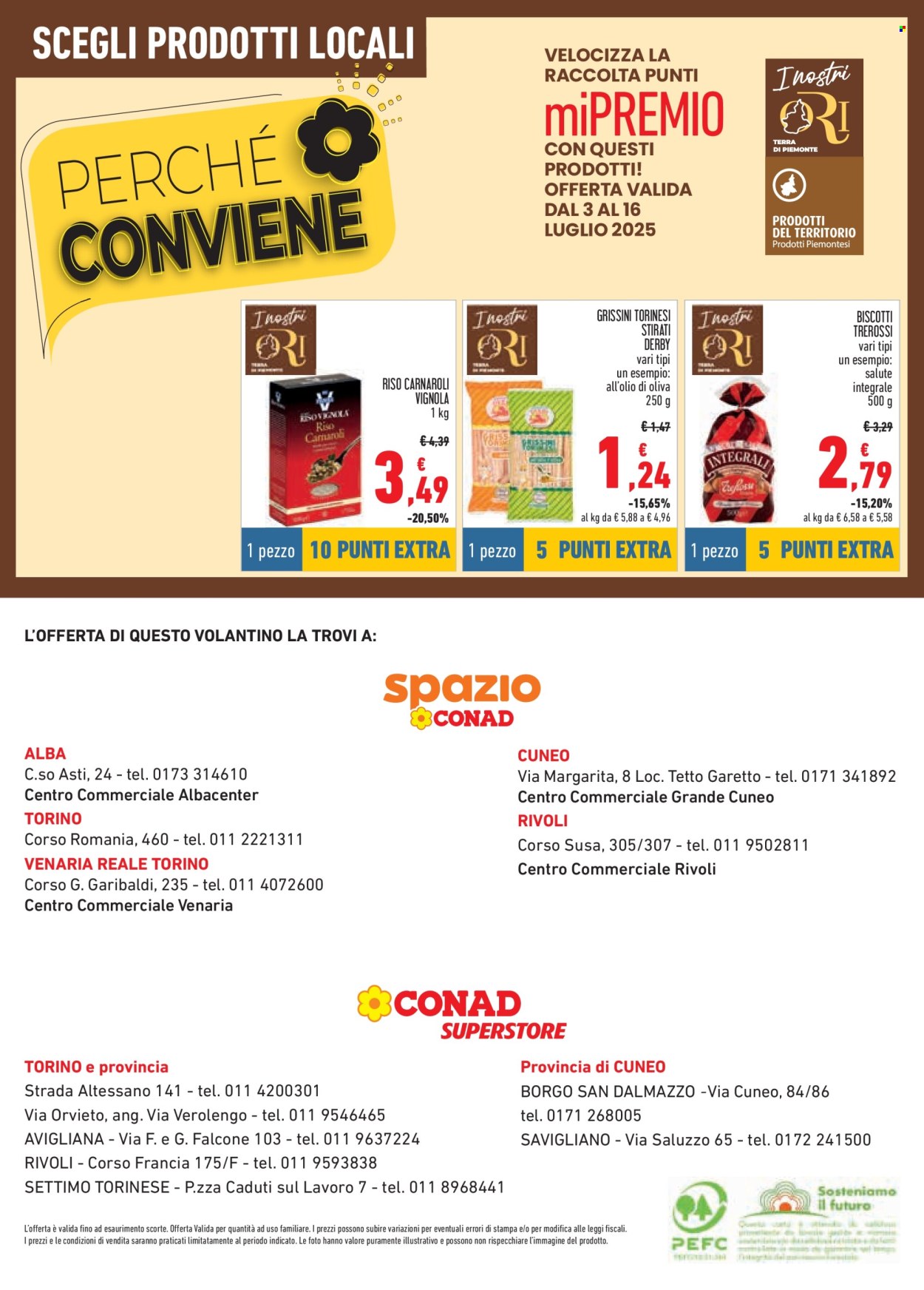 Volantino Conad - 19/6/2025 - 16/7/2025. Pagina 16