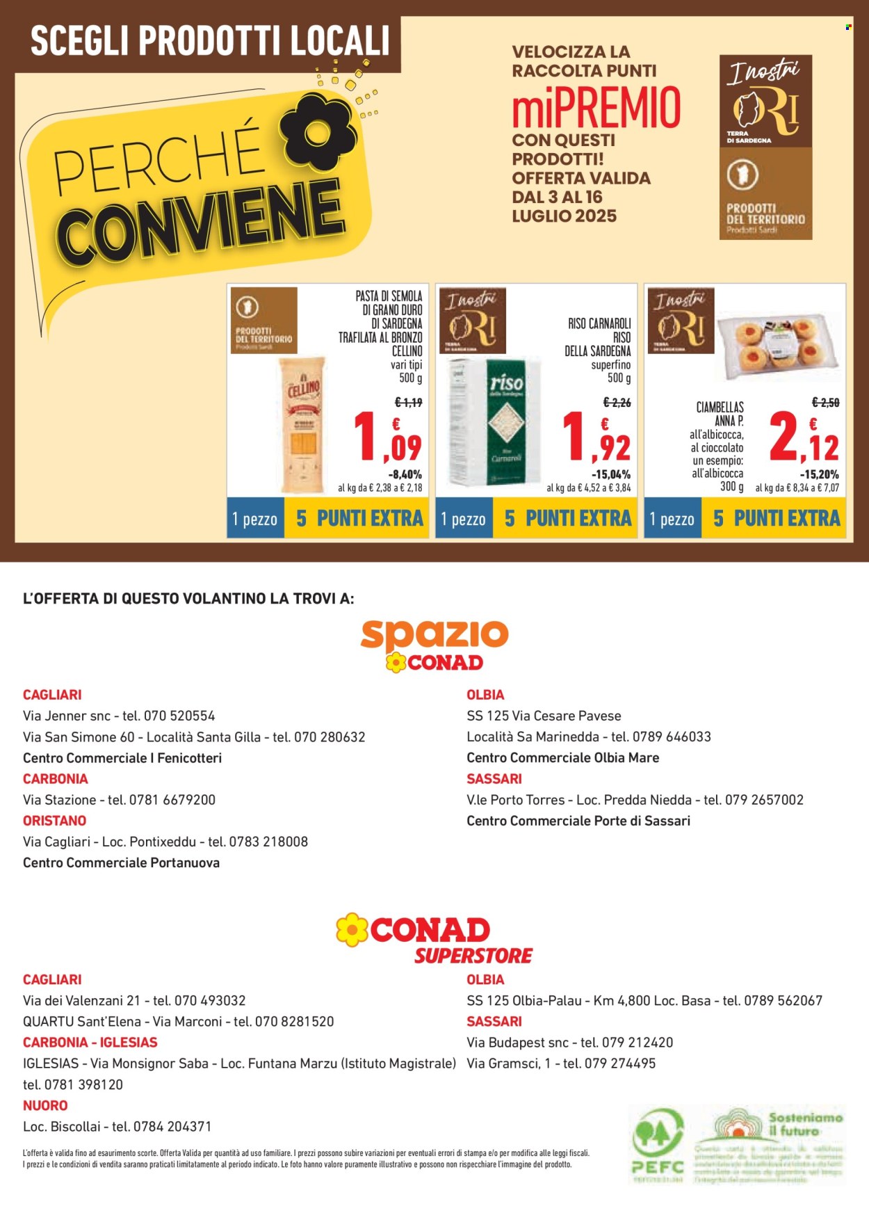 Volantino Conad - 19/6/2025 - 16/7/2025. Pagina 16