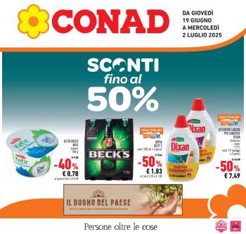 Volantino Conad - 19/6/2025 - 2/7/2025.