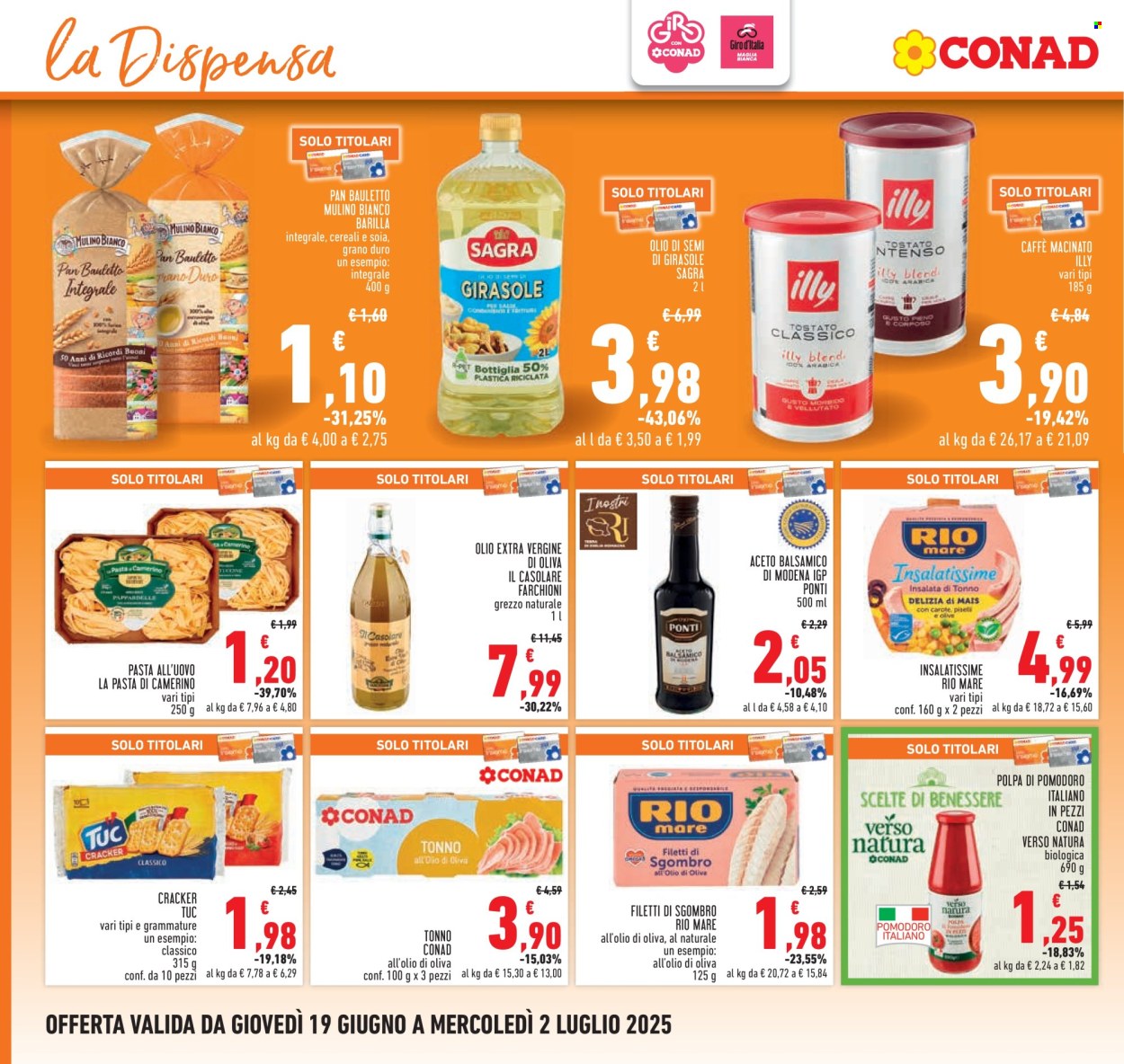 Volantino Conad - 19/6/2025 - 2/7/2025. Pagina 14