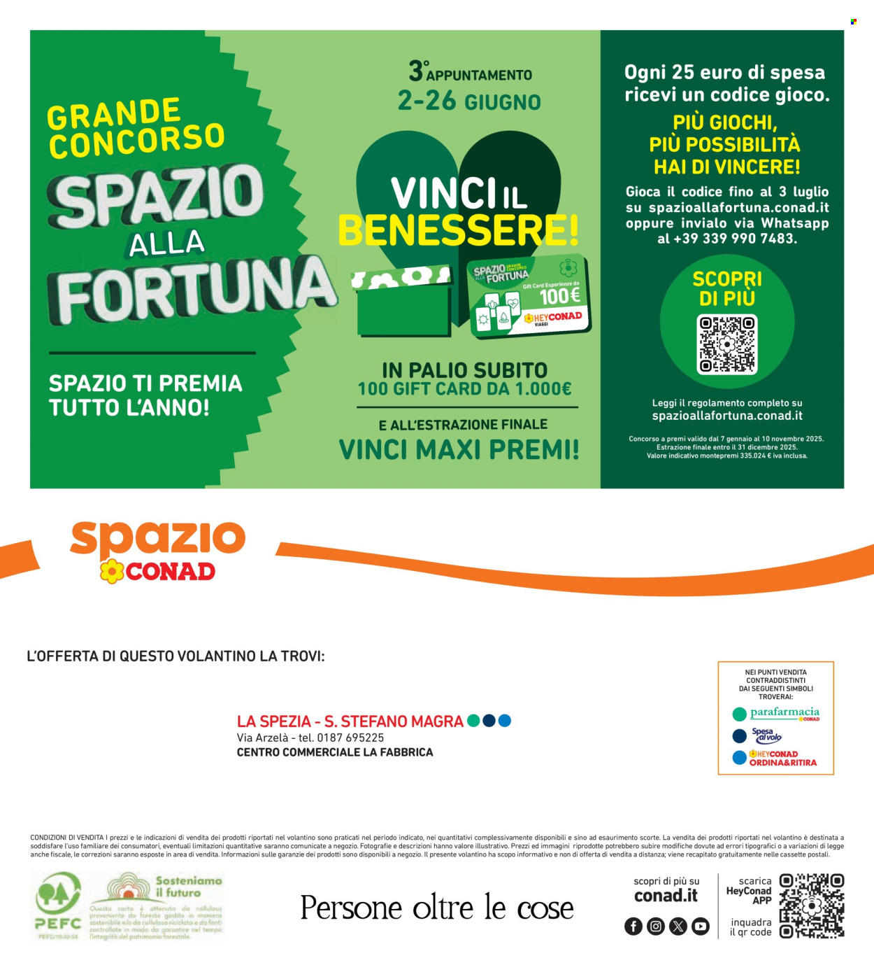 Volantino Spazio Conad - 20/6/2025 - 26/6/2025. Pagina 6