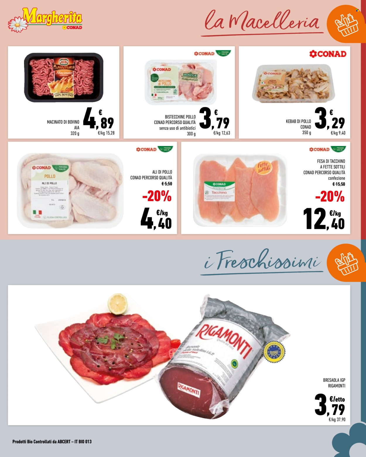 Volantino Margherita Conad - 17/6/2025 - 30/6/2025. Pagina 3
