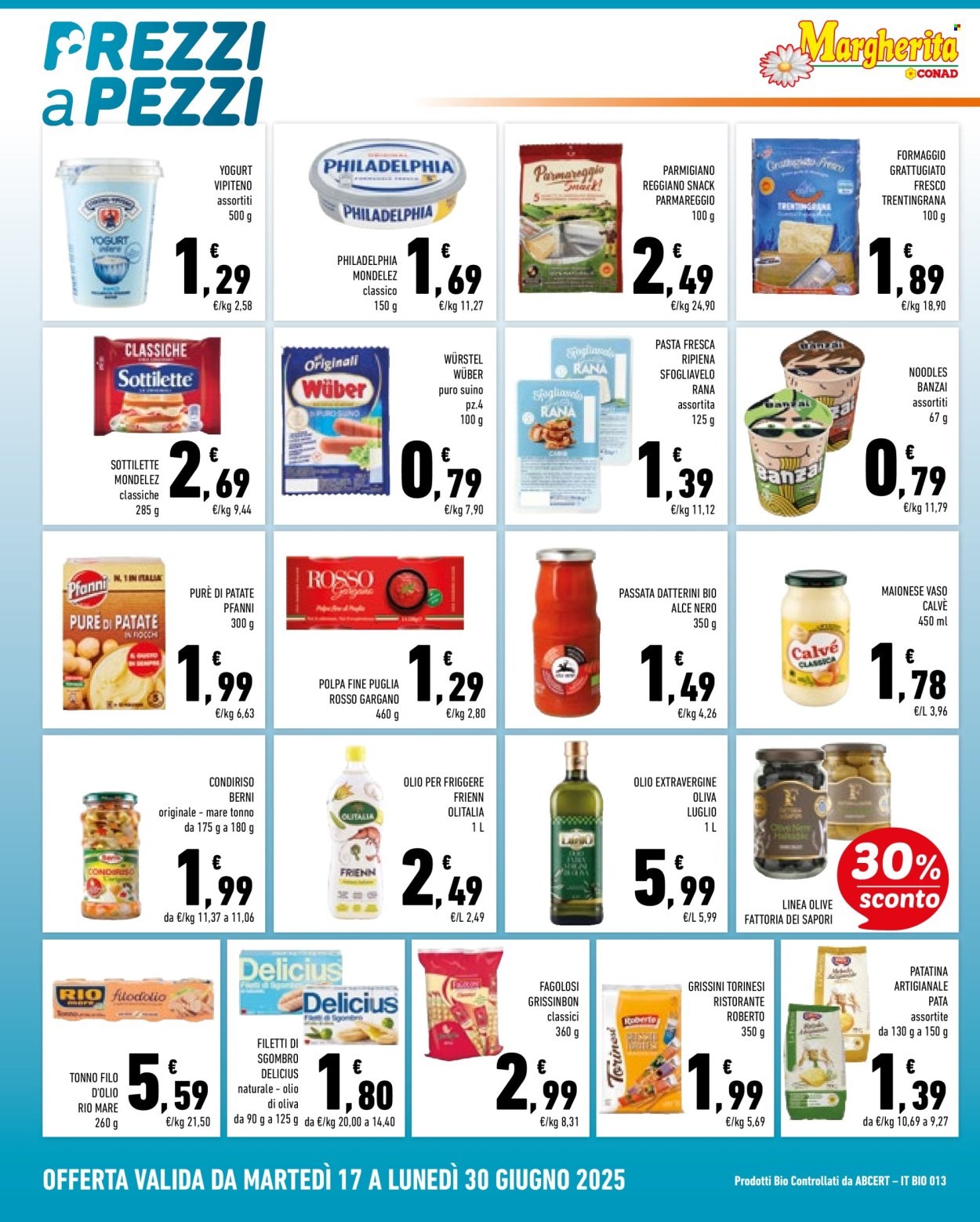 Volantino Margherita Conad - 17/6/2025 - 30/6/2025. Pagina 6