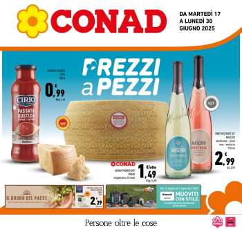 Volantino Conad - 17/6/2025 - 30/6/2025.