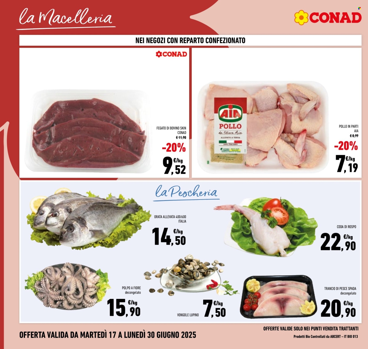 Volantino Conad - 17/6/2025 - 30/6/2025. Pagina 8