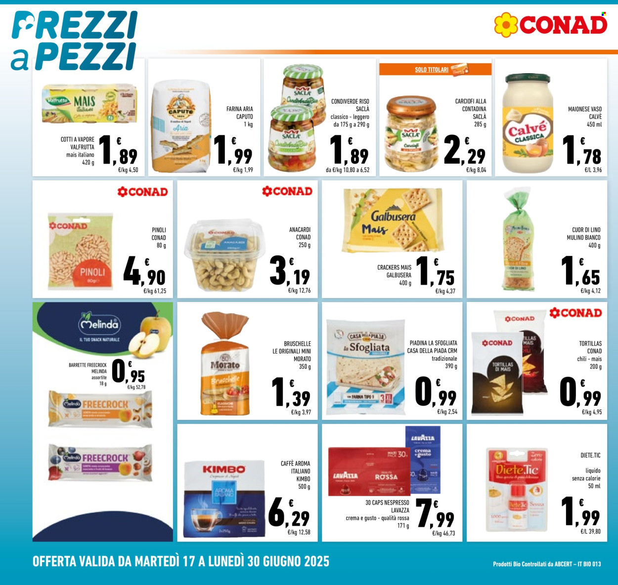 Volantino Conad - 17/6/2025 - 30/6/2025. Pagina 18