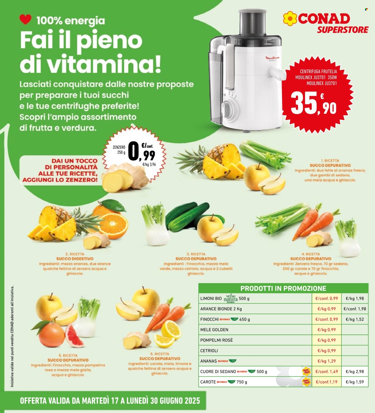 Volantino Conad Superstore - 17/6/2025 - 30/6/2025. Pagina 4