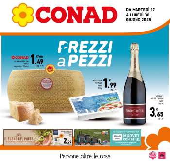 Volantino Conad - 17/6/2025 - 30/6/2025.