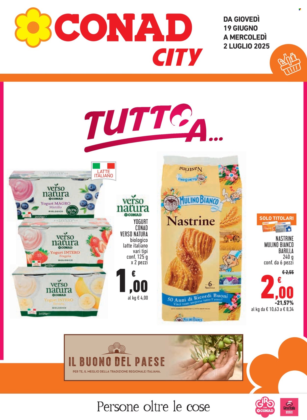 Volantino Conad - 19/6/2025 - 2/7/2025. Pagina 1