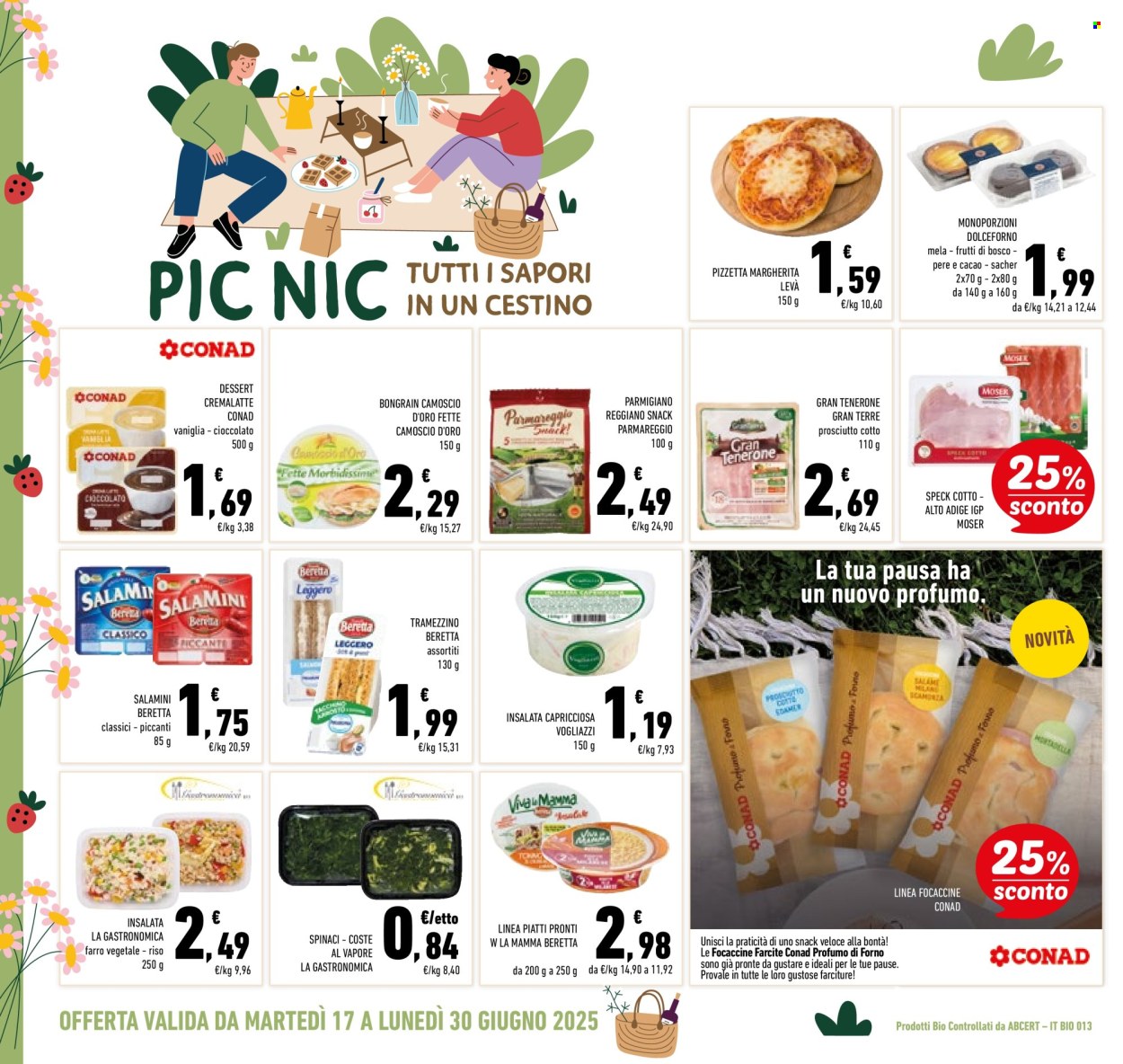 Volantino Conad - 17/6/2025 - 30/6/2025. Pagina 14