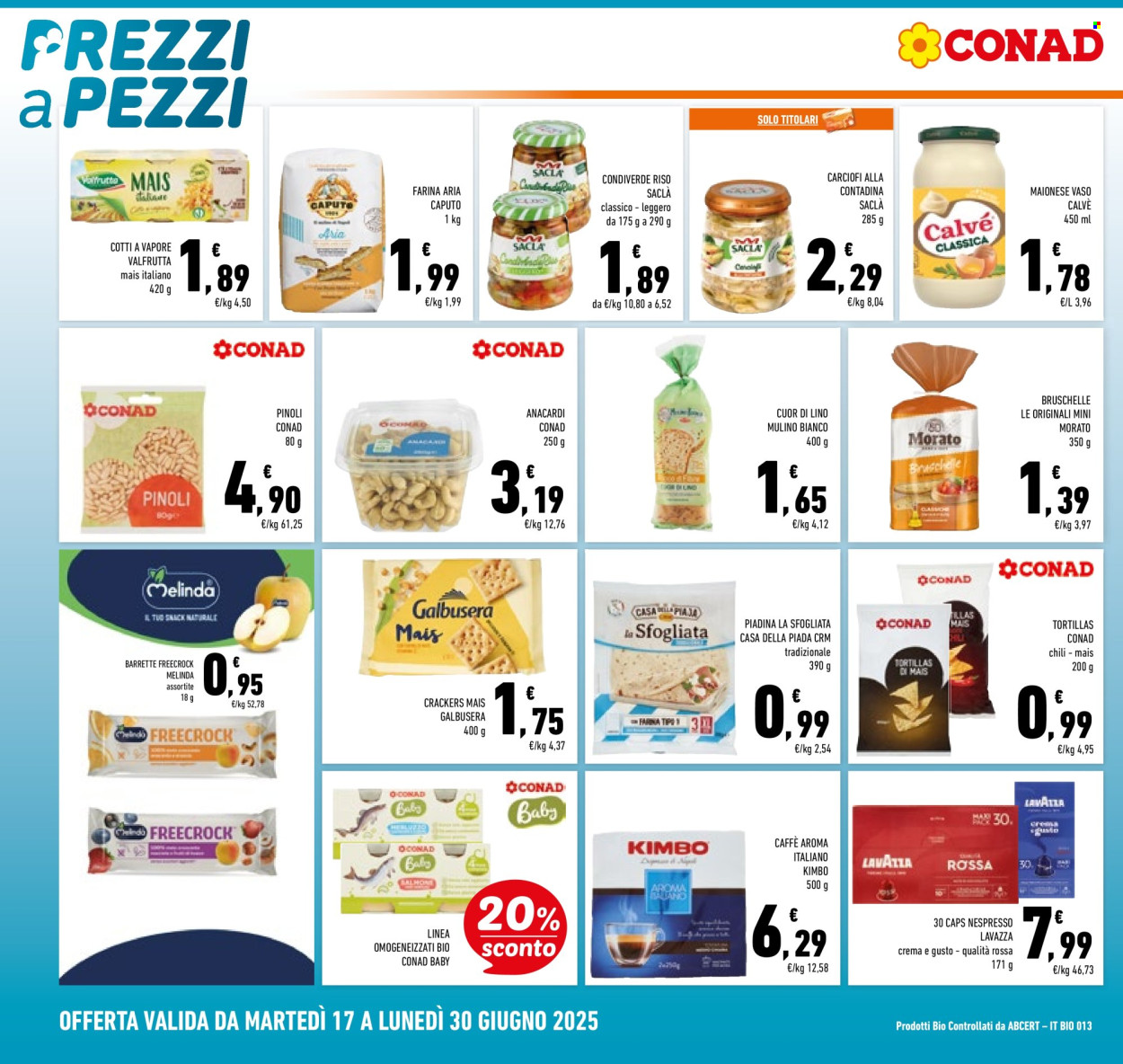 Volantino Conad - 17/6/2025 - 30/6/2025. Pagina 18