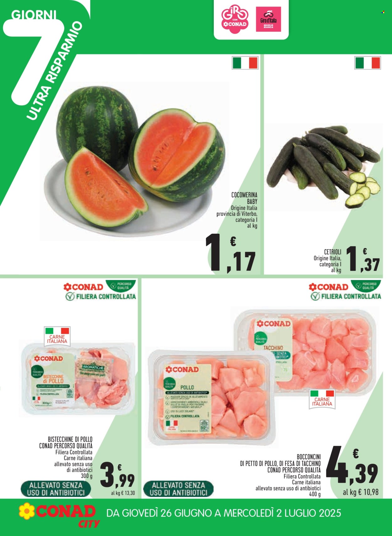 Volantino Conad - 19/6/2025 - 2/7/2025. Pagina 19